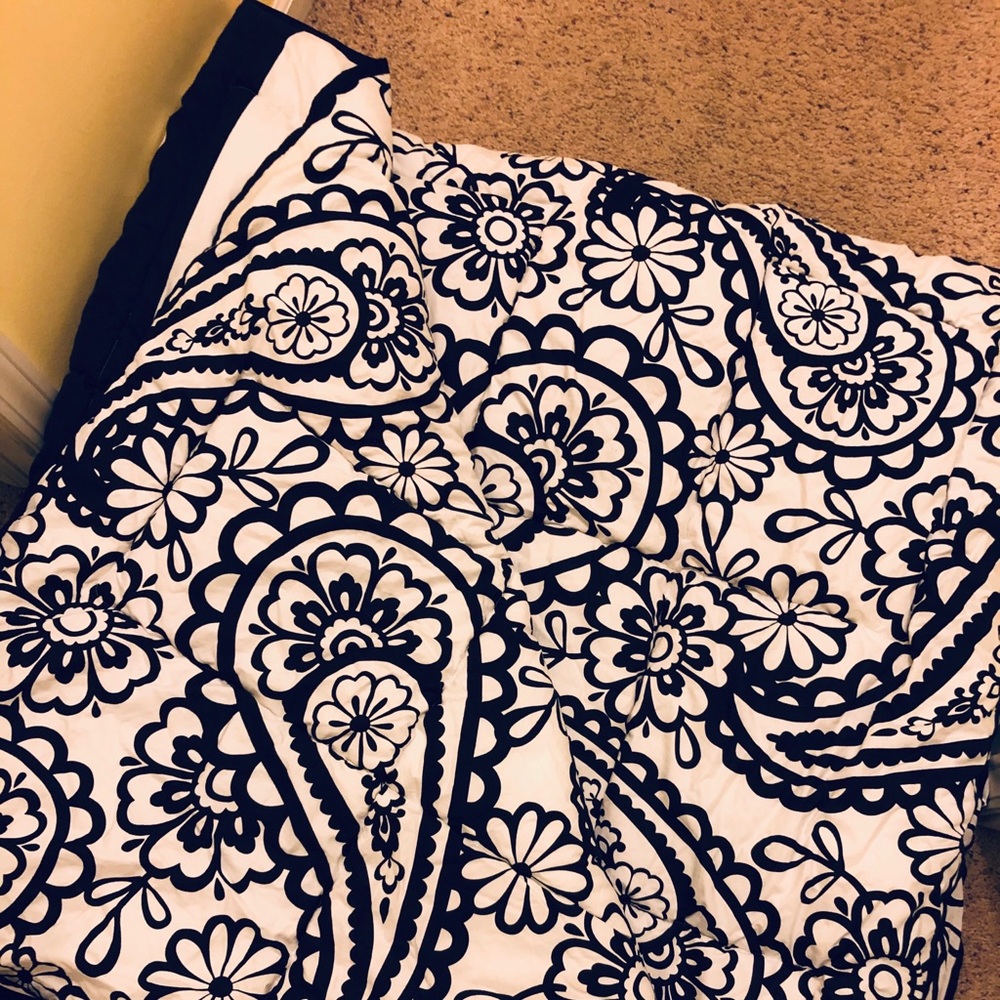 PB Teen full/queen comforter